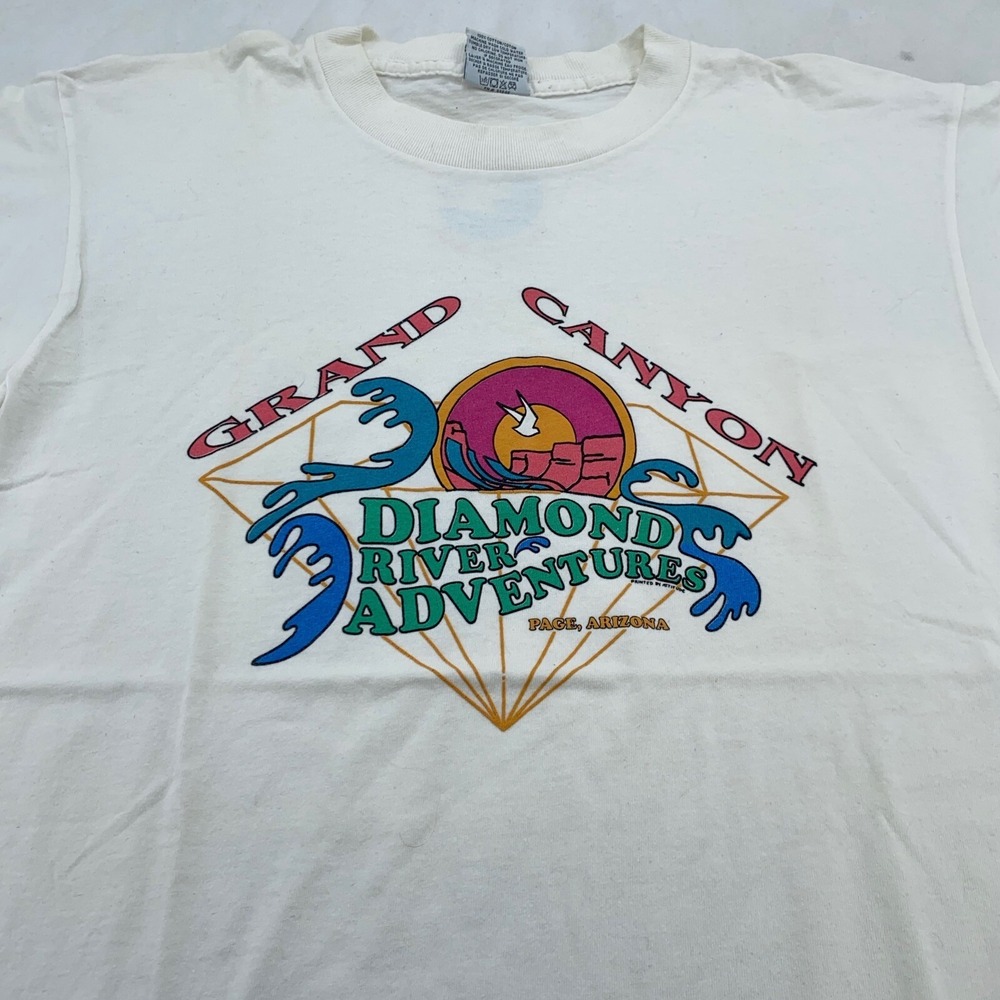 vintage‎ 90s GRAND CANYON DAIMOND RIVER ADVENTURES T-Shirt LARGE